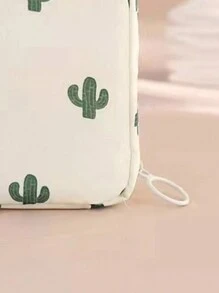 1pc Portable Sanitary Napkin Storage Bag, Modern Peach Pattern Sanitary Napkin Storage Bag For Home For Travel Storage Bag,Makeup Bag,Cosmetic Bag,Vacation Organizer,Large Capacity Makeup Organizer Makeup Case, For Lipstick, Brush, Skincare, Mobile Phone, Coin, Small Items, For Home,Gift,Vacation And Festival Halloween Christmas Multifunctional Use,Boho Vibes