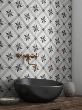 7.87 英寸 X 7.87 英寸剥离粘贴地砖，10 片自粘式 DIY 乙烯基地板，可移除防水瓷砖贴纸，适用于浴室、厨房、楼梯（菊花）礼物生日毕业房间装饰家居装饰墙壁装饰浴室装饰卧室装饰房间装饰用品客厅装饰房屋装饰家居装饰客厅墙纸壁纸墙贴墙贴厨房配件厨房用品厨房装饰地砖自粘地砖剥离粘贴