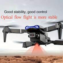 New E99 K3 Remote Control Drone With 720P Camera, Optical Flow Hover, Multi-Battery Options, Foldable Remote Control Quadcopter With Altitude Control, Holiday Gift, Affordable Indoor And Outdoor Drone For Christmas, Halloween - Orange - View 6