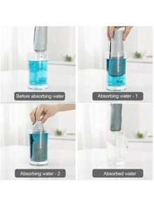 5/10/20/30PCS Microfiber Glass Cleaning Cloth Rag Lint-Free For Windows Car Kitchen Mirror No Trace Reusable Fish Scale Rag Polishing(Random Color