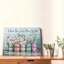 2D Framed Ready To Hang Inspirational Canvas Wall Art For Office, Modern Office Artwork Decor, Motivational Canvas Decor, Teamwork Pictures Print Paintings