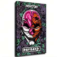 1 Pc Easter Poster Canvas Painting Home Room Decoration Wooden Framed Canvas Painting -  Thickness 2.25cm/0.9inch,Home Gift Decoration, Room Decoration Aesthetic, Wall Decoration Art, Perfect Gift, Autumn And Winter Wall Decoration, Living Room Decoration, Bedroom Decoration, Kitchen Decoration, Entry Decoration, Bathroom Decoration, Direct Wall Painting, High Quality Wall Painting Poster  Wooden Framed Canvas Painting -  Thickness 2.25cm/0.9inch,Home Gift Decoration, Room Decoration Aesthetic, Wall Decoration Art, Perfect Gift, Autumn And Winter Wall Decoration, Living Room Decoration, Bedroom Decoration, Kitchen Decoration, Entry Decoration, Bathroom Decoration, Direct Wall Painting, High Quality Wall Painting Poster - 黑色 - 查看 1