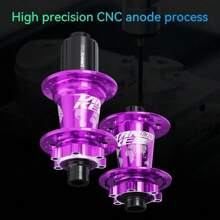 TANKE High Performance Mountain Bike Hub Set,120 Click Hub 6 Bearing MTB Hub Front Rear 28 32 36 Holes Disc Brake Mountain Bicycle Hubs 7 8 9 10 11 12 Speed Bike Parts - Đỏ - Xem 5