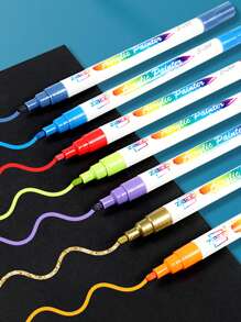 GuangNa 12/24/36/48/60/72/84/96/120 色圆头 2.0 马克笔 - 多色可选，不晕染，适合学校和艺术，适合朋友的返校文具文具礼物，返校礼物