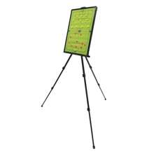 Rainaut Portable Stainless Steel Tactical Display Magnetic Board, Triangle Bracket Stand Coaching Board, Football Tactical Board , 60*45cm/23.6*17.7in - Green + Black - View 7