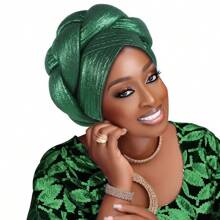 1pc Polyester Bandana Headwrap Cap, For African, Or Any Occasion, Suitable For All Seasons