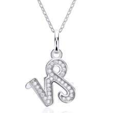 New Classic Twelve Constellation Series Capricorn Pendant Necklace S925 Silver Inlaid D-Color Moissanite