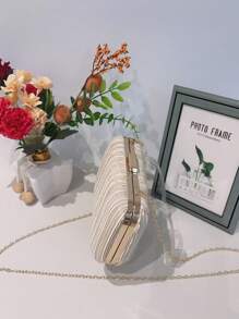 Women's Bags>Wallets>Double And Triple Wallets WT168-129 - Rượu sâm banh - Xem 4