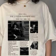 Retro Mitski Shirt Mitski 90s Retro Music Shirt The Land Is Inhospitable And So Are We Tour Shirt Mitski Shirt - White - View 1