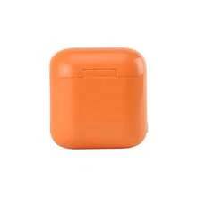 PEK In-Ear Wireless Bluetooth Headphones Noise Cancelling With Microphone - Orange - View 3