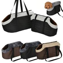 Classic Pet Dog Carrier Bag Outdoor Hiking Windproof Puppy Striped Backpack For Small Medium Dogs Cats Teddy Chihuahua Supplies - 03 - View 2