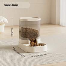 1 st. Automatische kattenliefhebber en kattenmoeder houden van hondenliefhebber en hondenmoeder houden van watervoederbak, grote capaciteit geschikt voor thuis katten-/hondenliefhebber cadeau en hond-/kattenmoeder houden van huisdiervoeding