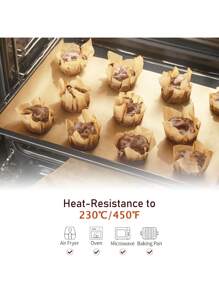 100/50 ورقة شمعية مقاومة للشحوم لورق الخبز ، بطانات صينية الهواء المقلي ، ورق وجبات وبيتزا مقاومة للالتصاق ، أدوات مطبخ للطهي والشواء والشواء والتعبئة الغذائية للشواء والنزهة والمطعم - متعدد الألوان - مشاهدة 6