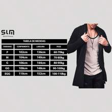 Slim Fitness SLM Men Cardigans - Màu xanh hải quân - Xem 3