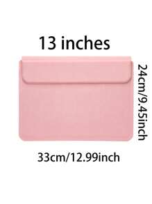 1pc Lightweight Portable Laptop Magnetic Stand Sleeve Case, Protective Padded Sleeve With Stand Function, Fits 13", 14", 15" Laptops And Tablets, Scratch-Resistant, Foldable And Stable Stand For Office Use - Multicolor - View 16