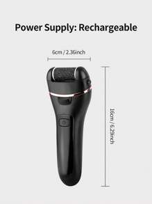 Rechargeable Callus Remover Kit, Including 3 Replacement Heads Electric Foot File, Waterproof Professional Foot Care Tool For Removing Calluses, Cracked Heels, Dry Skin