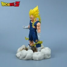 TOEI ANIMATION 龙珠 Z 官方授权超级赛亚人贝吉塔延世动漫人物场景装饰，动漫卡通动作人物收藏雕像模型，玩偶玩具，动漫迷礼物 - 彩色 - 查看 7