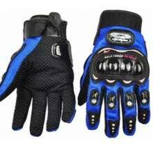 Motorcycle Glove Protection Motorcycle Protective Gear - Blue - View 2