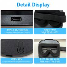 Led Mask With Gesture Sensing,Halloween Costumes For Men Women Costume Cosplay Party - Black - View 9