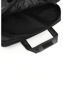 1 pieza Bolsa de gran capacidad con estilo para trayectos y documentos, con compartimento para portátil. Bolsa universitaria de verano, ideal como regalo de Navidad, Acción de Gracias, vacaciones de invierno. Bolsa de mensajero, maletín, bolsa para ordenador portátil, bolsa de viaje, bolso de mano, bolso casual de moda, bolso de Goyard, bolso, bolso de hombre, esenciales para hombres, todo en uno.