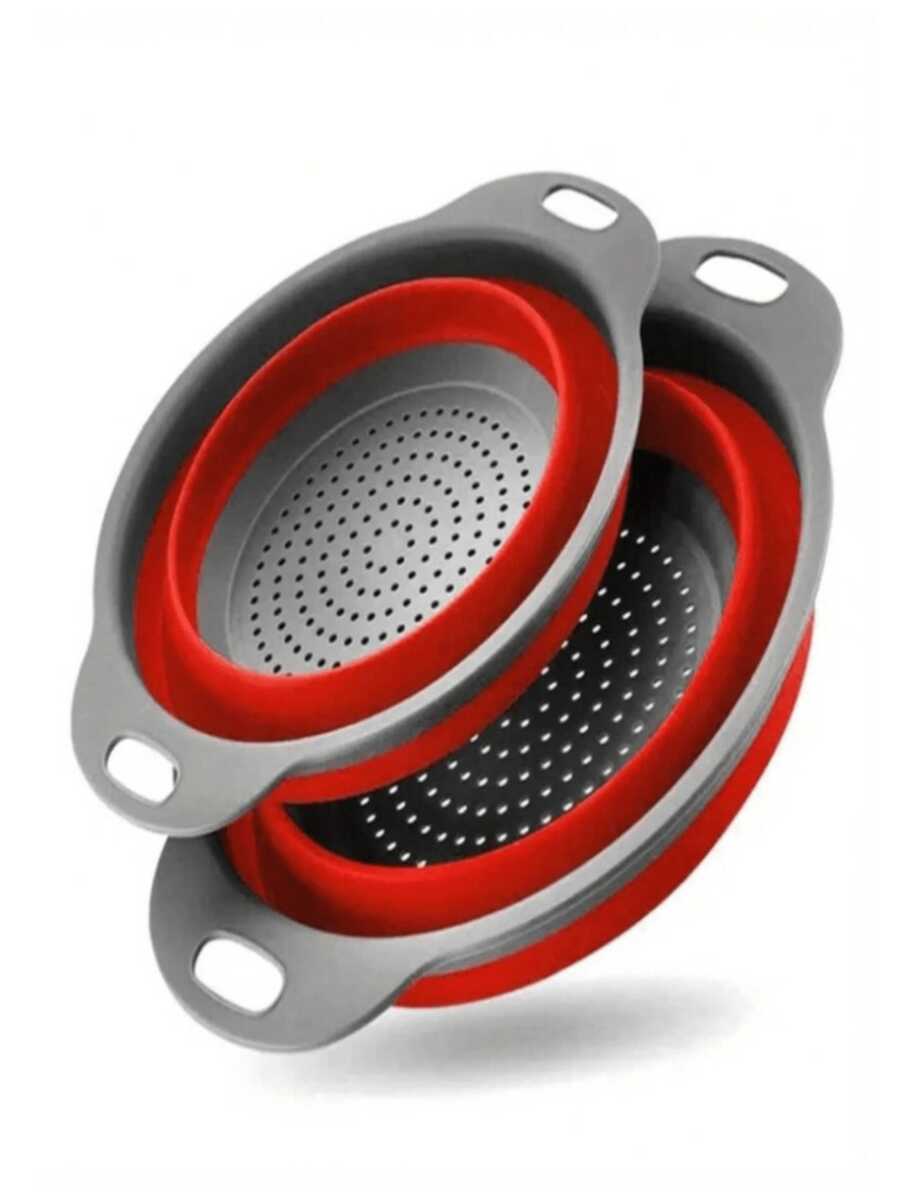 1 件可折叠便携式厨房水槽，带排水功能，颜色随机，适合露营和户外使用 - 彩色 - 查看 1