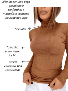 blusa manga longa cacharréu segunda pele