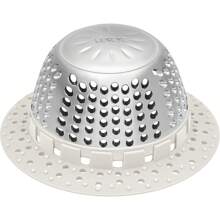 Shower Drain Hair Catcher/Shower Drain Cover/Drain Protector For Pop-Up & Regular Drains(Light Gray),Kitchen Essential Tools, Filling & Pouring Funnel For Oil, Wine, Liquid Decanting, Splatter Proof, Easy Storage For Kitchen Organization - 7076 - View 1