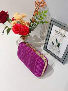 Women Evening Bags - Purple - View 6