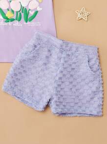 Set For Girls 6-16 Years Cotton And Stretch Fabric T-Shirt And Shorts With 2 Pockets