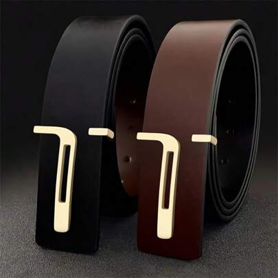 经典时尚男士光滑扣皮带，镂空合金扣真皮皮带，适合日常工作、夏季、学校休闲、商务场合，也是送给男友、丈夫、父亲等男士的理想礼物。日常穿着、时尚百搭、青少年适用、户外运动、度假、街头风、波西米亚风、复古风等秋季、万圣节等秋冬季配饰，适合青少年、青年、男士，休闲、户外运动、度假、毕业礼物、生日礼物、日常穿着。
