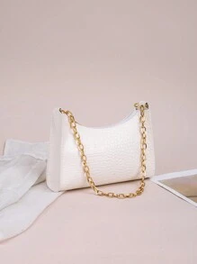 Underarm Bag 2025 Ladies Handbags Crocodile Pattern Underarm Bag Fashion Women's Bag Ladies' Shoulder Bag