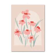 1 st Botanische Pastel Blad Lente Bloem Schattige Madelief Muurkunst Canvas Schilderij Posters En Prints Muurfoto's Voor Woonkamer Boho Woondecoratie Geen Lijst