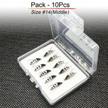 5/10Pcs Fly Fishing Flies Lure Bass Salmon Trout White Moth Nymph Flies Wet Fly Fishing Artificial Feather Bait Fishing Flies 3 Sizes