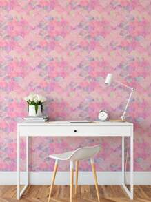 Pink Arc Peel And Stick Wallpaper, Waterproof, Removable, Room Decor Wall Sticker, Wall Mural, Home Decor, Wall Art, Wall Decor, 17.7*118.1inch - Nhiều màu - Xem 3