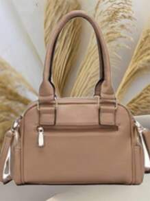 Women Travel Bag Lightweight Small Multi-Pocket Portable Messenger Bag Large Capacity For Daily Commuting Bowling - 黑色 - 查看 7