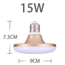 CANMEIJIA 方形/圆形 LED 吸顶灯泡 E27 LED 灯泡，220V，20W/30W/40W/50W/60W/65W，白光 6500K，可用于多种灯具，适用于卧室、客厅、厨房、书房