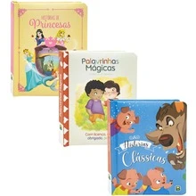 Kit 3 My Cute Book: Fun And Educational Stories For Children - PRINCESS/MAGIC WORD/CLASSIC - View 1