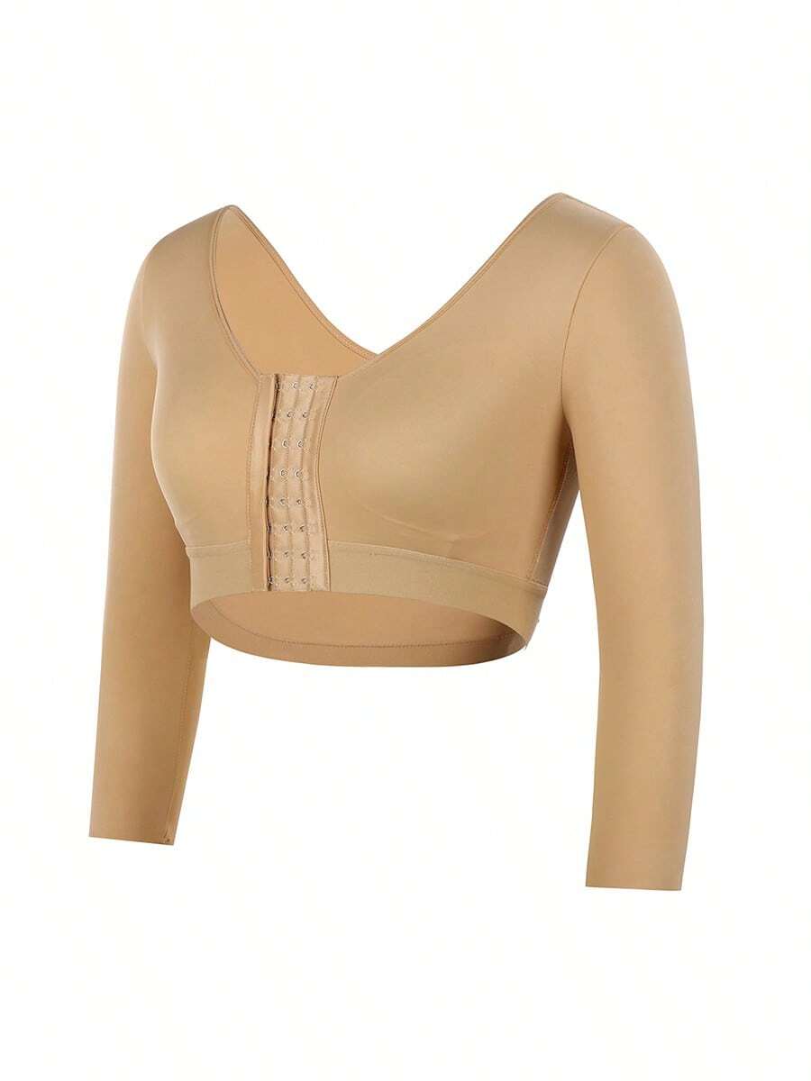 Arm Shaper For Women Post Surgery Arm Lipo Compression Sleeves Slimming Arm Front Closure