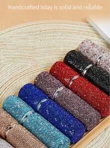 3/1pc Diamond Refillable Perfume Atomizer Bottles,Portable Mini Separate Perfume Bottle,Travel And Outings Spray Boxes Dispensers 10ml