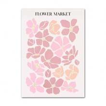 1 st Botanische Pastel Blad Lente Bloem Schattige Madelief Muurkunst Canvas Schilderij Posters En Prints Muurfoto's Voor Woonkamer Boho Woondecoratie Geen Lijst