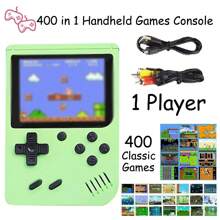 YiYi Handheld Game Console Macaron Mini 400 In 1 Gaming Console Big Screen Handheld Retro Classic Game With 1020 MAh Large Battery Plug And Play Portable Game Console Machine Retro Gaming Machine 1pc(1 Player/2 Player)