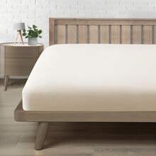 Bedding Fitted Sheet - Bottom Sheet - Soft Microfiber - Shrinkage And Fade Resistant - Easy Care -1 Fitted Sheet Only - Beige - View 6