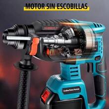 Seokiwi Rotomartillo Inalámbrico Taladro Sds-plus 2600w/2 Batería - Azul - Ver 7
