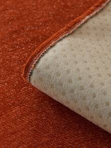 1pc All Season Sofa Cushion Cover, Modern Chenille Anti-Dust Anti-Slip Sofa Seat Protector, Simple, Dirt-Resistant, Machine Washable, Warm & Fade-Resistant, Pet-Friendly, Fits Bedroom, Office, Living Room, L-Shaped Sofa & 1/2/3/4 Seater - Orange - View 11