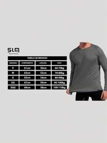 Slim Fitness SLM Men T-Shirts & Tanks - Black - View 3
