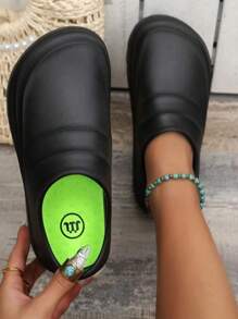 W 1 双女士防滑防水防油厨房/食品服务/酒店后室/食品厂工作鞋，软底