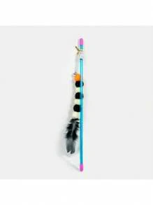 Interactive Cat Toy With Elastic Rope And Imitation Caterpillar Design - Promotes Exercise And Mental Stimulation For Cats
