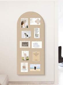 1pc Felt Arch Wall Decal, Background Photo Wall Memo Board,School Supplies,Back To School