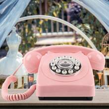Libro de visitas con audio para bodas, libro de visitas con estilo retro clásico para bodas, sin función de llamada - Rosa - Ver 5