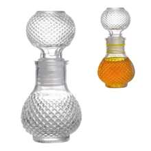 6 Mini Glass Bottle Perfume Liquor Craft Decoration 50ml